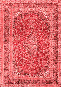 Medallion Red Traditional Rug, tr2936red