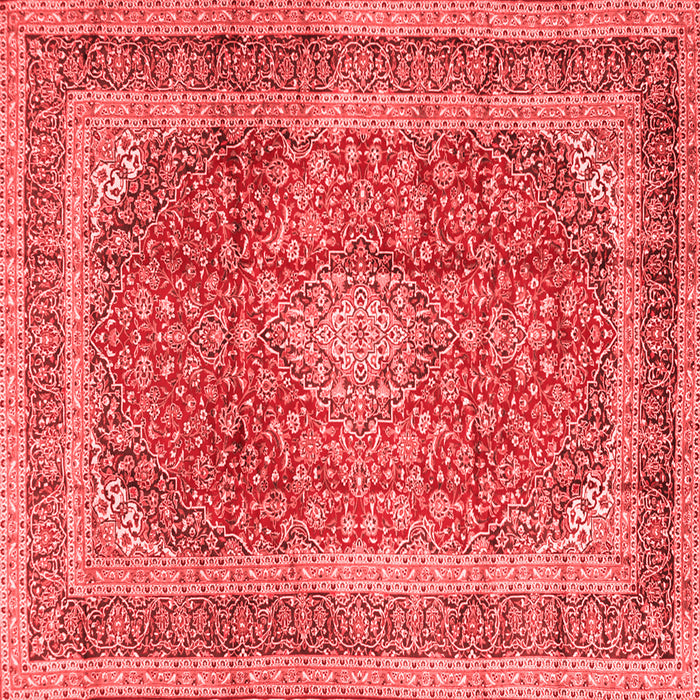 Medallion Red Traditional Rug, tr2936red