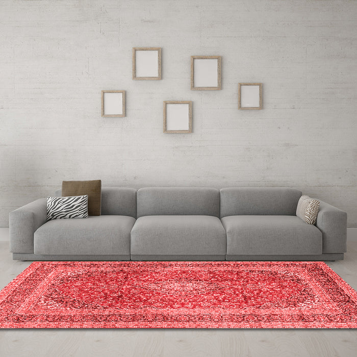 Traditional Red Washable Rugs