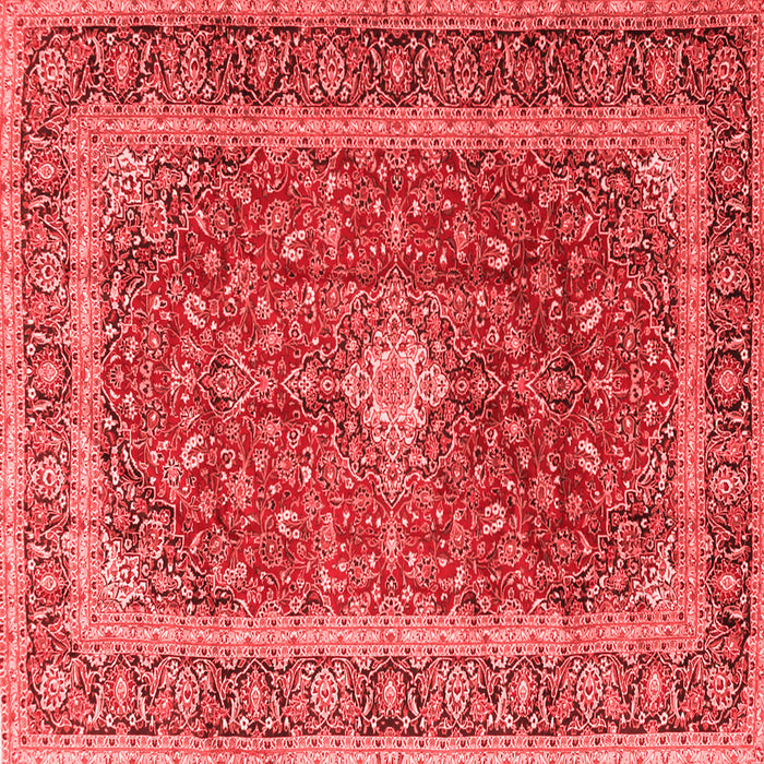Machine Washable Persian Red Traditional Rug, wshtr2937red