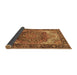 Sideview of Persian Brown Traditional Rug, tr2938brn