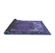 Sideview of Persian Blue Traditional Rug, tr2938blu