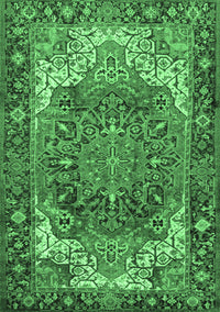 Persian Emerald Green Traditional Rug, tr2938emgrn