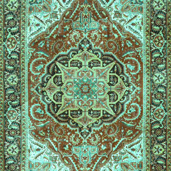 Persian Turquoise Traditional Rug, tr2939turq