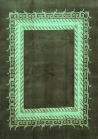 Persian Turquoise Traditional Rug, tr293turq