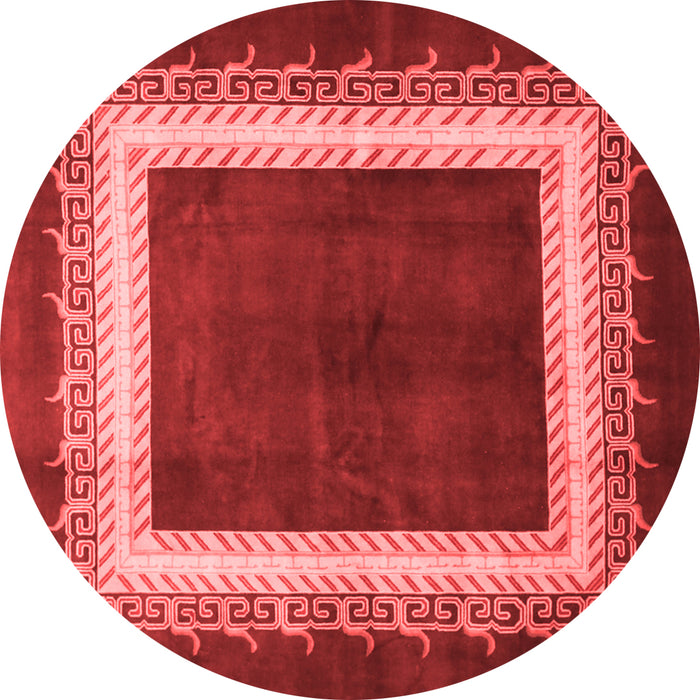 Machine Washable Persian Red Traditional Rug, wshtr293red