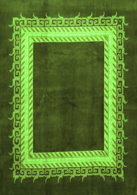 Persian Green Traditional Rug, tr293grn