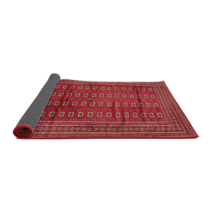Sideview of Traditional Cherry Red Southwestern Rug, tr294