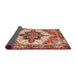 Sideview of Traditional Sandy Brown Persian Rug, tr2940