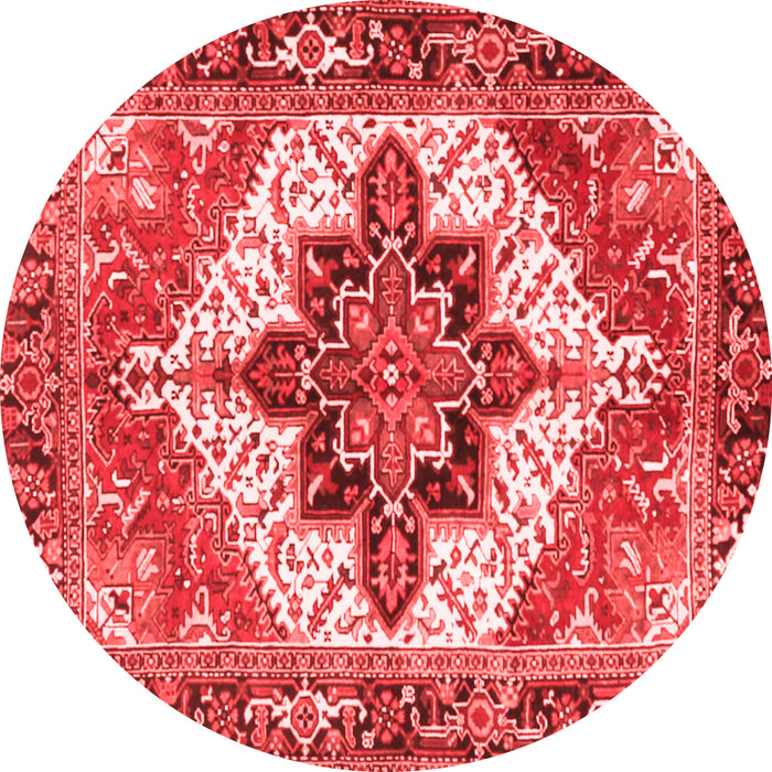Machine Washable Persian Red Traditional Rug, wshtr2940red