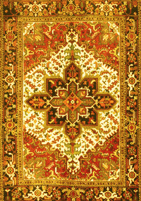 Persian Yellow Traditional Rug, tr2940yw