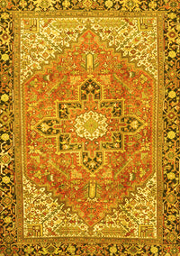 Persian Yellow Traditional Rug, tr2941yw