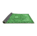 Sideview of Persian Emerald Green Traditional Rug, tr2941emgrn