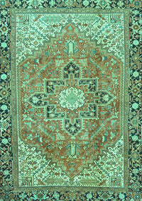 Persian Turquoise Traditional Rug, tr2941turq