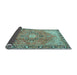 Sideview of Persian Light Blue Traditional Rug, tr2941lblu