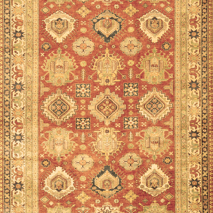 Machine Washable Oriental Brown Traditional Rug, wshtr2942brn
