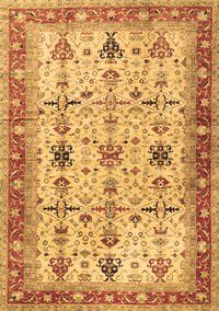 Oriental Brown Traditional Rug, tr2943brn