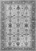 Oriental Gray Traditional Rug, tr2943gry