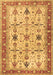 Machine Washable Oriental Brown Traditional Rug, wshtr2943brn