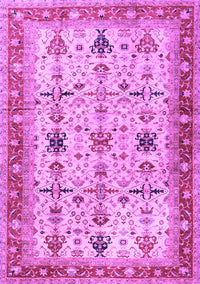 Oriental Purple Traditional Rug, tr2943pur