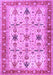 Oriental Purple Traditional Rug, tr2943pur