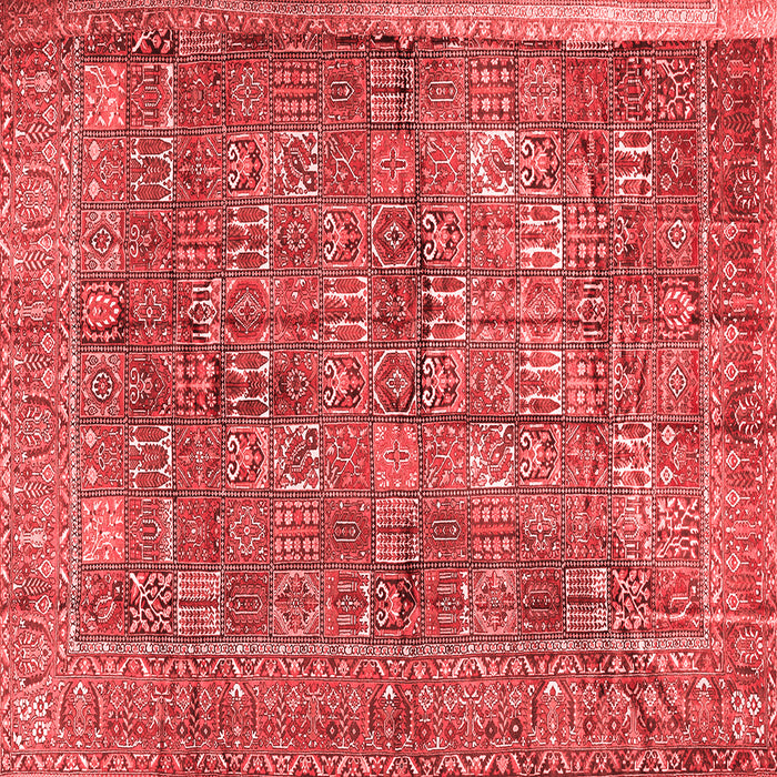 Machine Washable Persian Red Traditional Rug, wshtr2944red