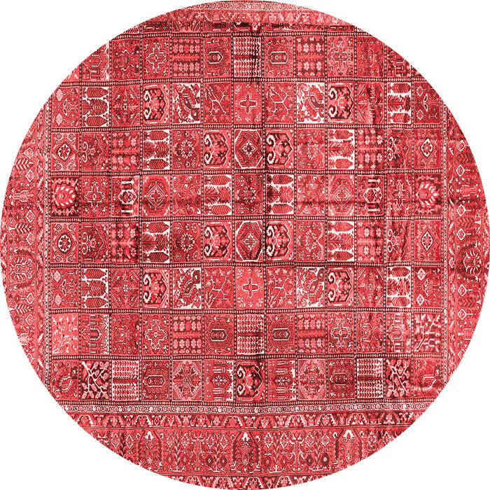 Machine Washable Persian Red Traditional Rug, wshtr2944red