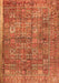 Persian Orange Traditional Rug, tr2944org