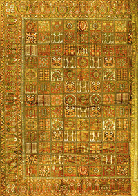Persian Yellow Traditional Rug, tr2944yw