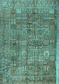 Persian Turquoise Traditional Rug, tr2944turq