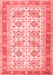 Oriental Red Traditional Area Rugs