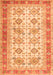 Oriental Orange Traditional Rug, tr2945org