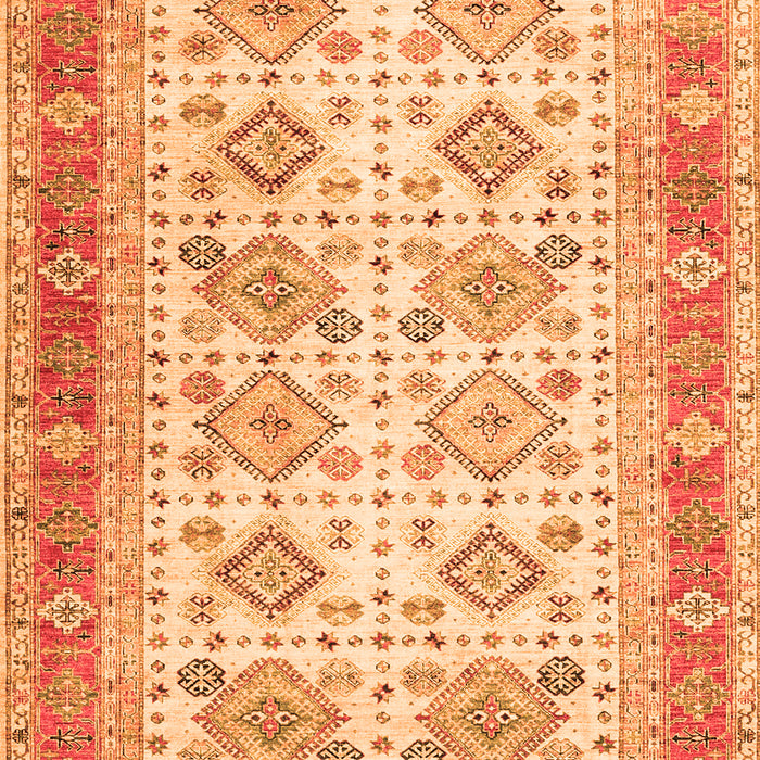 Oriental Orange Traditional Rug, tr2945org