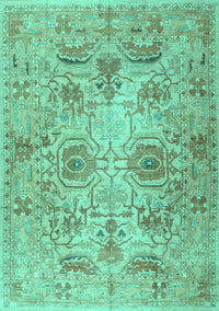 Persian Turquoise Traditional Rug, tr2946turq