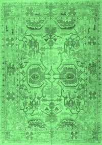 Persian Emerald Green Traditional Rug, tr2946emgrn