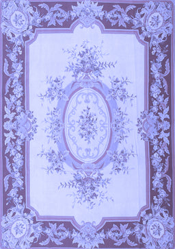 Medallion Blue French Rug, tr2947blu