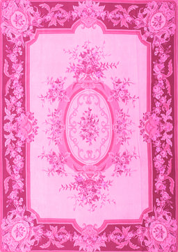 Medallion Pink French Rug, tr2947pnk
