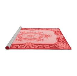 French Red Washable Rugs