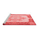 French Red Washable Rugs