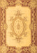 Medallion Brown French Rug, tr2947brn