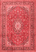 Medallion Red Traditional Area Rugs