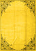 Persian Yellow Traditional Rug, tr2949yw