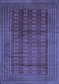 Southwestern Blue Country Rug, tr294blu