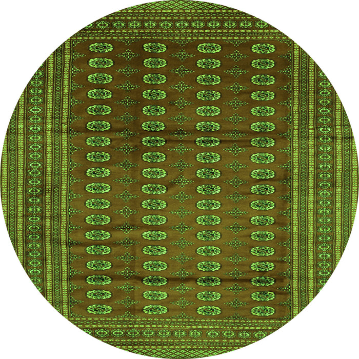 Machine Washable Southwestern Green Country Area Rugs, wshtr294grn