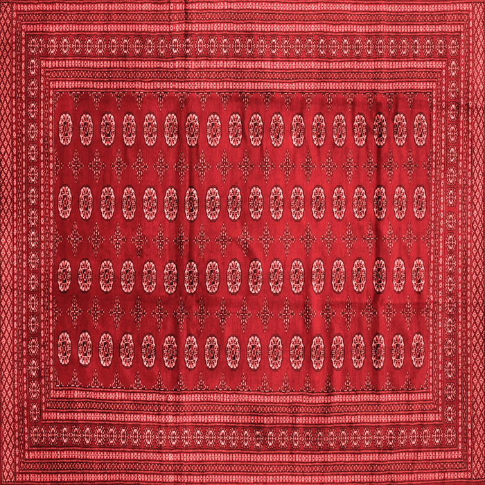Machine Washable Southwestern Red Country Rug, wshtr294red