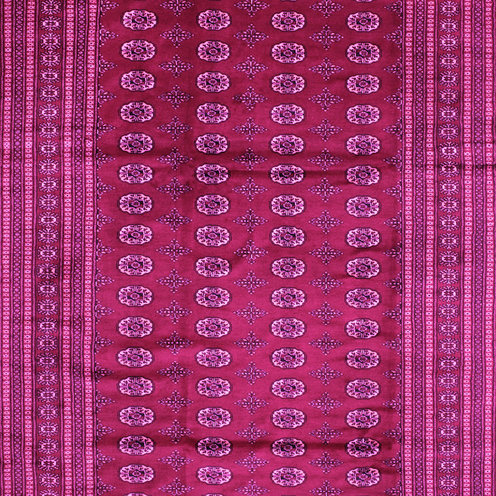 Machine Washable Southwestern Pink Country Rug, wshtr294pnk