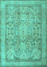 Persian Turquoise Traditional Rug, tr2950turq