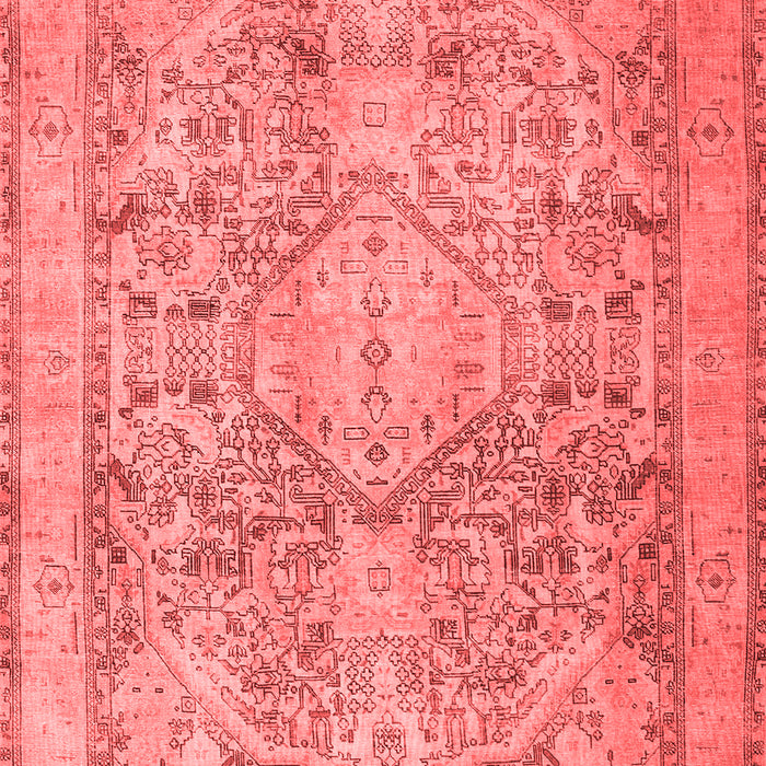 Machine Washable Persian Red Traditional Rug, wshtr2950red