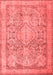 Persian Red Traditional Area Rugs