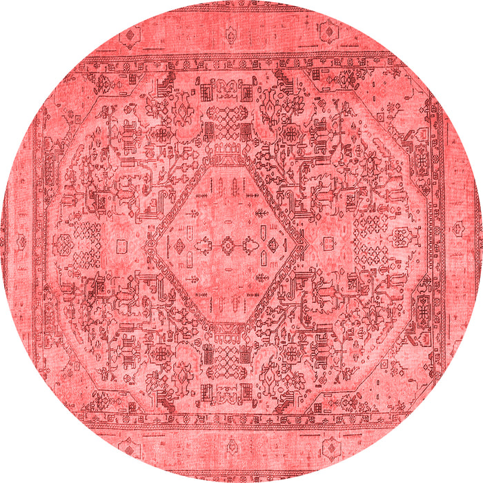 Machine Washable Persian Red Traditional Rug, wshtr2950red